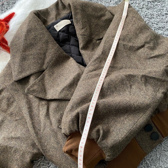 The Kemist Harrow Wool Reversible Bomber Jacket - Picture 13 of 15